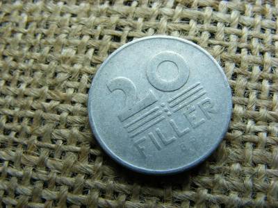 20 fillér, 1963, magyar érme