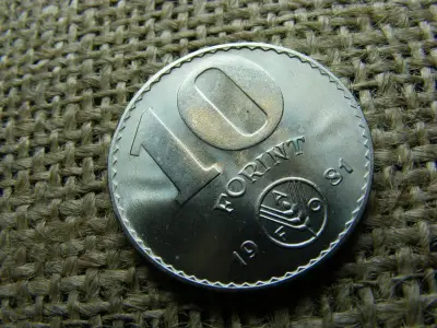10 forintos érme, 1981, FAO