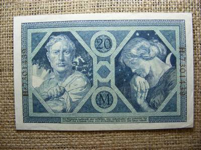 20 márka bankjegy, 1915, Németország