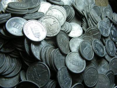 1 Pengő érme, 1926-1946, 500 db, tisztítandó