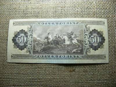50 forintos bankjegy, 1975