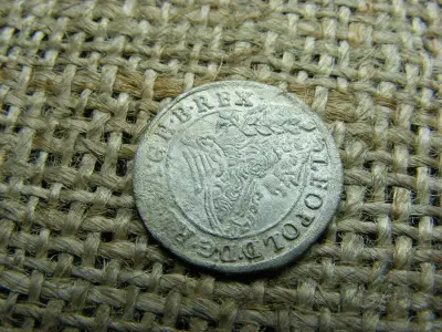 Ezüst Lipót Poltura, 1696, szép portré
