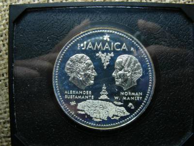 Jamaica 10 dollár, 1972, PP, eredeti tok