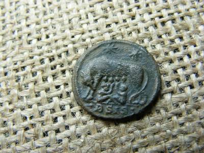 Constantinopolis Kis Bronz, Romolus és Remus