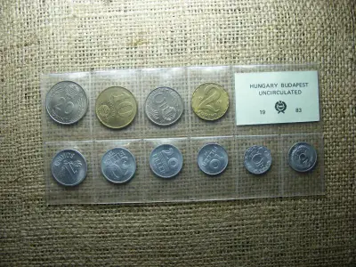 1 Forintos Érme, 1983, Fóliás Forgalmi Sor