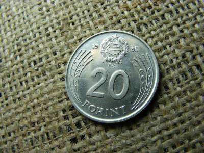 20 forintos érme, 1985