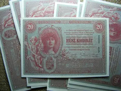 20 korona, 1900, nyomdai másolat