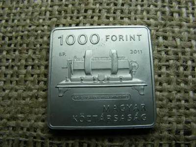 1000 forintos érme, 2011, BU