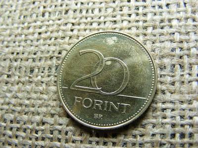 20 forintos érme, 1997, BU