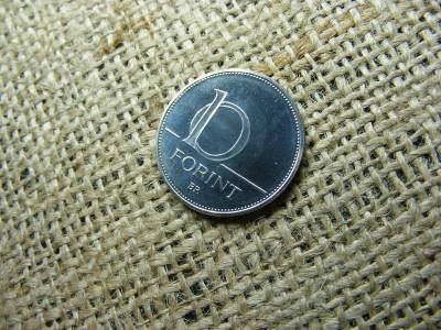 10 Forintos Érme, 1998, BU