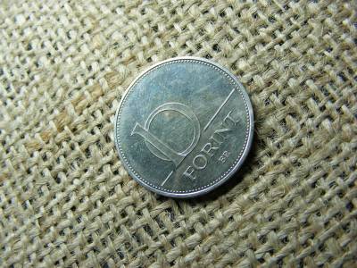 10 Forintos Érme, 1996, BU
