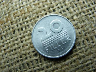 20 fillér, 1961, magyar érme