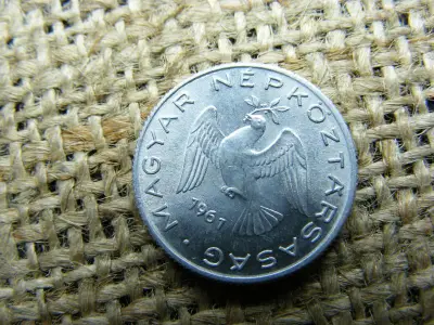 10 fillér, 1961, magyar érme