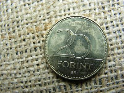 20 forintos érme, 2012, BU
