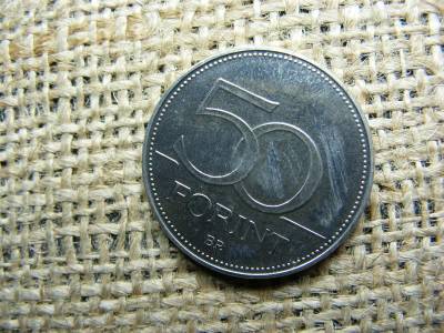 50 forintos érme, 1998, BU