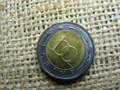 100 forintos érme, 2011, bicolor, BU
