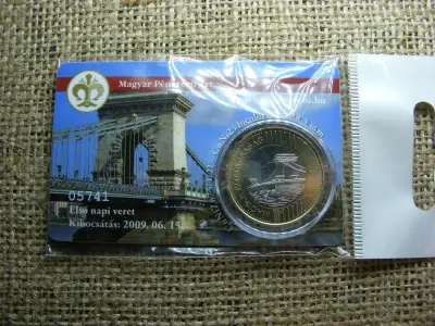 200 forintos érme, 2009, elsőnapi veret