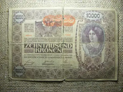 10000 korona, 1918, DÖ
