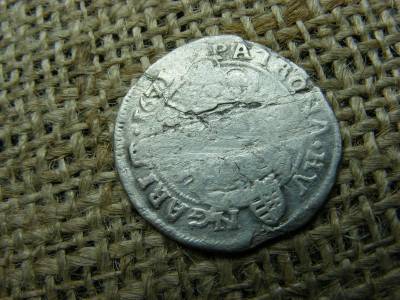 Lipót ezüst 6 krajcár, 1671 KB, VI