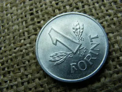 1 forintos érme, 1947, verdefényes
