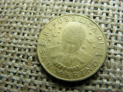San Marino 200 Lire, 1997, Festmény