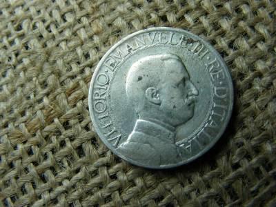 Olaszország, 1 Lira, 1913, ezüst