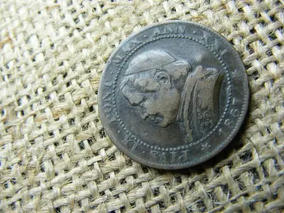 Vatikán 1 soldo, 1867