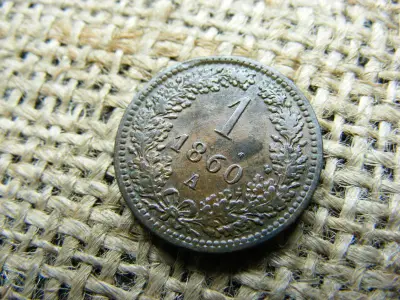 1 Krajcár, 1860, Ferenc József