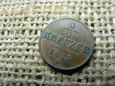 1/4 Krajcár, 1851, Ferenc József