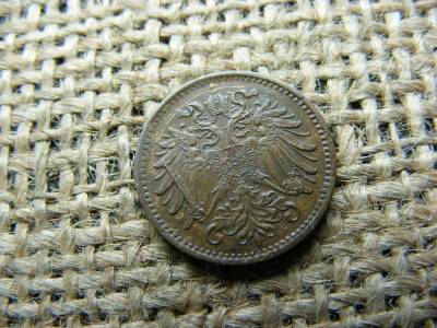 1 heller, 1894, Korona-pénzrendszer