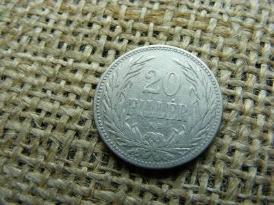 20 fillér, 1893, KB