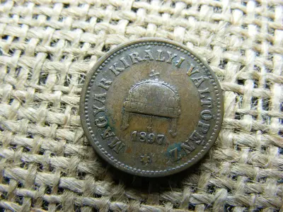 2 fillér, 1897, Korona