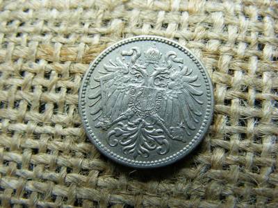 10 Heller, 1910, Korona pénzérme