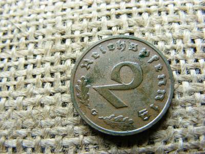 Birodalmi 2 pfennig, 1939 G