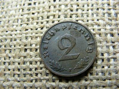 Birodalmi 2 pfennig, 1938 F