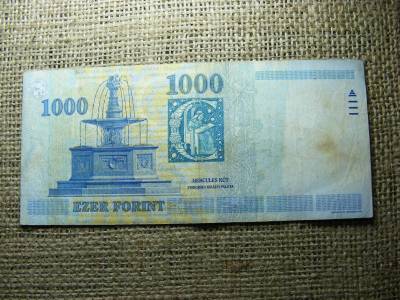 1000 forintos bankjegy, 1999, DC sorozat