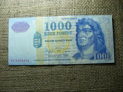 1000 forintos bankjegy, 1998, DG sorozat