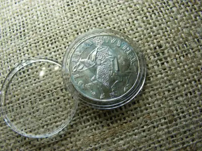 Ezüst 50 forintos érme, 1972, BU