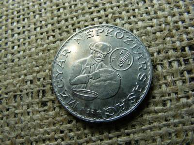 10 forintos érme, 1983, FAO