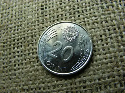 20 forintos érme, 1987