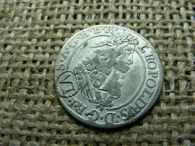 Lipót ezüst 6 krajcár, 1694, VI
