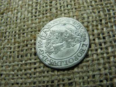 Lipót ezüst 6 krajcár, 1694, VI