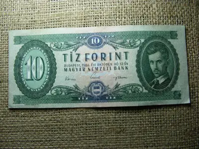 10 forintos bankjegy, 1962
