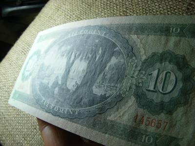 10 forintos bankjegy, 1969
