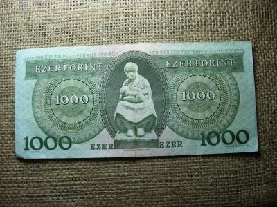 1000 forintos bankjegy, 1996, F sorozat