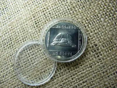 100 forintos érme, 1985, Mocsári Teknős