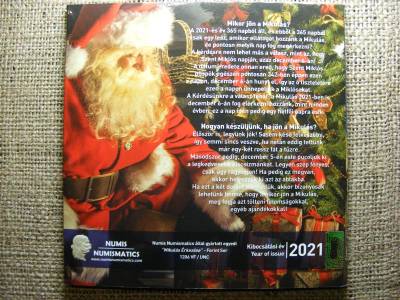 Mikulás érkezése 2021 forint, Magyarország