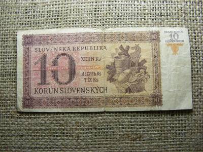 Szlovákia 10 korona, 1943, korun