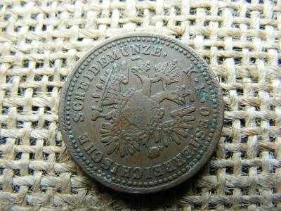 1 Krajcár 1851 A, Ferenc József korona