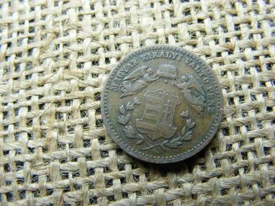 1 Krajcár, 1868, Ferenc József korona